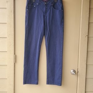 UNTUCKit Navy blue relaxed fit Mens  straight Leg Dressy Casual Denim Pants